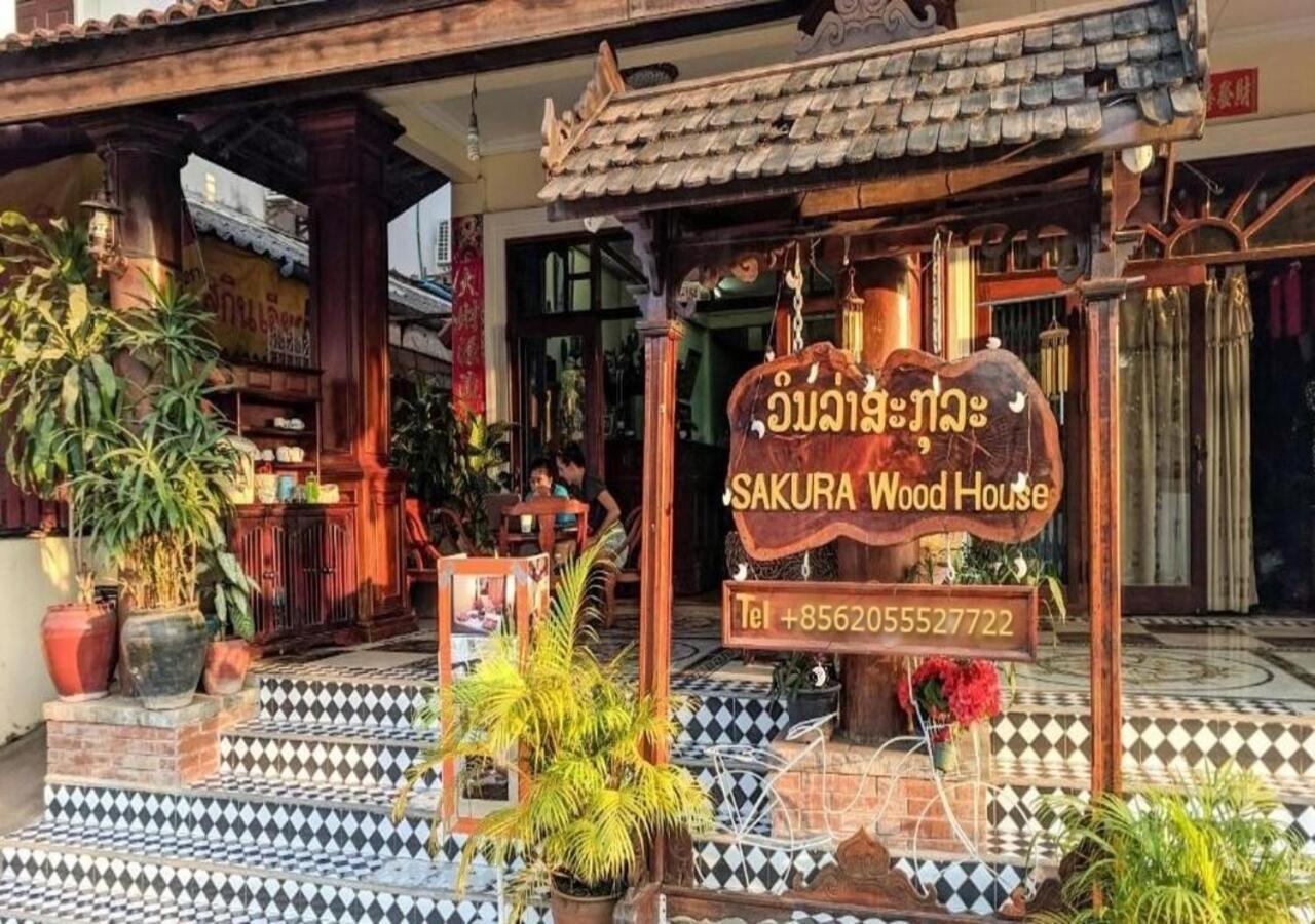 Sakura Wood House Hotel Luangprabang Kültér fotó